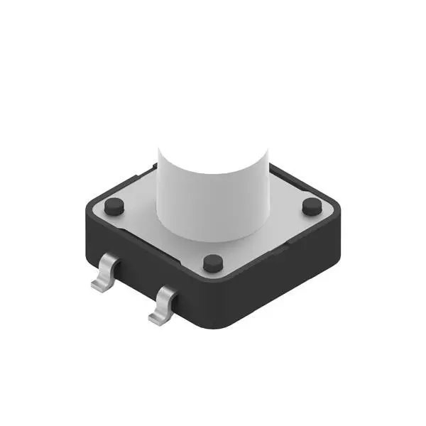 WURTH ELEKTRONIK Tactile Switch Non-Illuminated 50 mA Round Actuator 12 V DC SPST, 430181005816