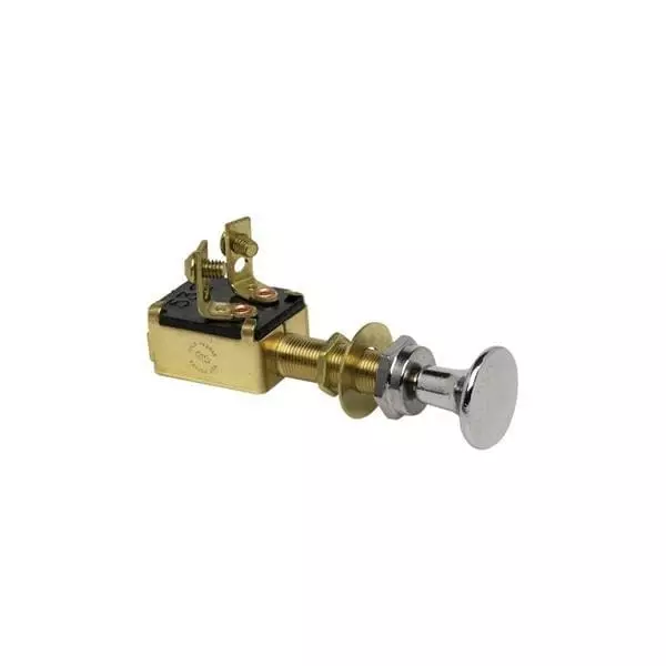 Cole Hersee Heavy Duty Switch Non-Illuminated Screw Termination 10 Amp Round Actuator 12 V DC, M-628