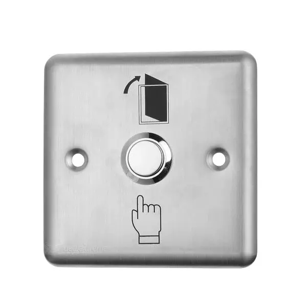 Realtime EM Lock Push Button Stainless Steel 86Lx86Wx25H mm DC12 V for Door Opening