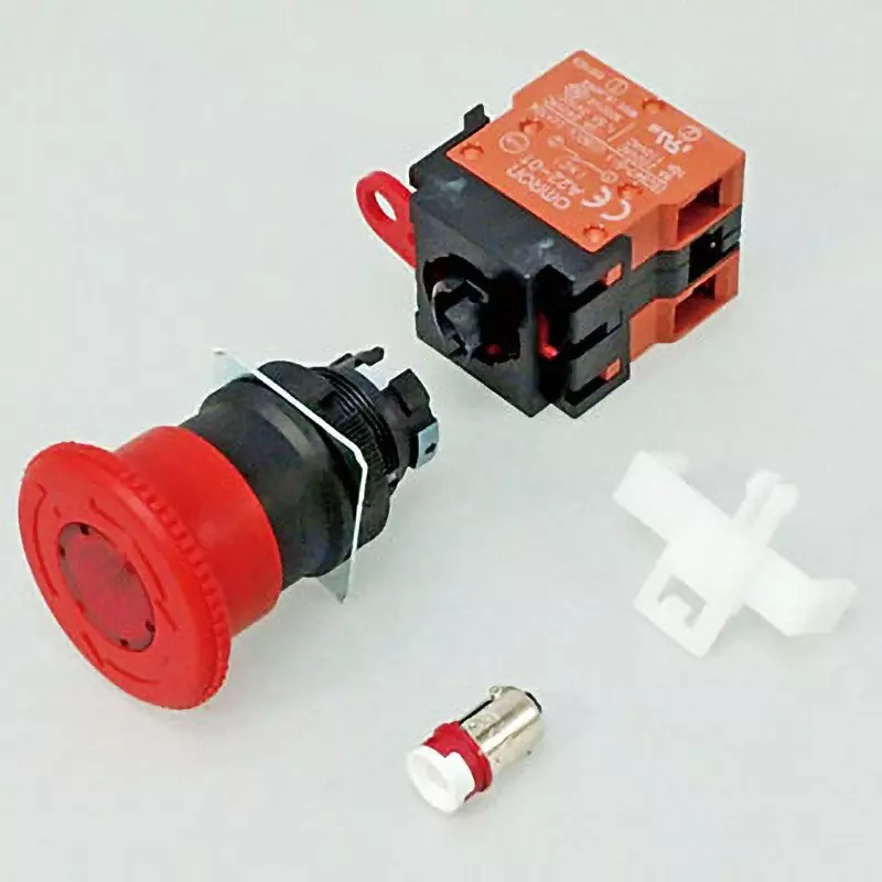 Omron Pushbutton Switch Switch Alone Type, Switch alone, A22EL-M-24A-02
