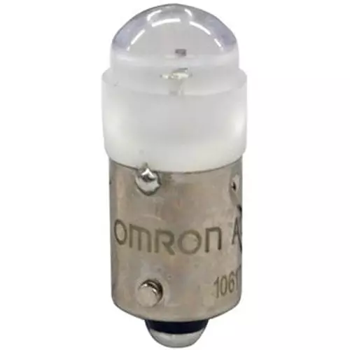 Omron Pushbutton Switch LED lamp White, A22NZ-L-WE