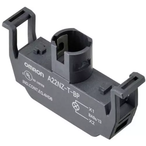 Omron Pushbutton Switch Lighting Unit Push-in Plus Terminal Shape, A22NZ-T-CP