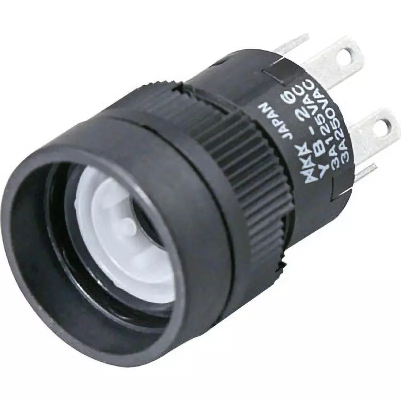 NKK SWITCHES Illuminated Pushbutton Switch Solder Terminal, YB-26CKS1