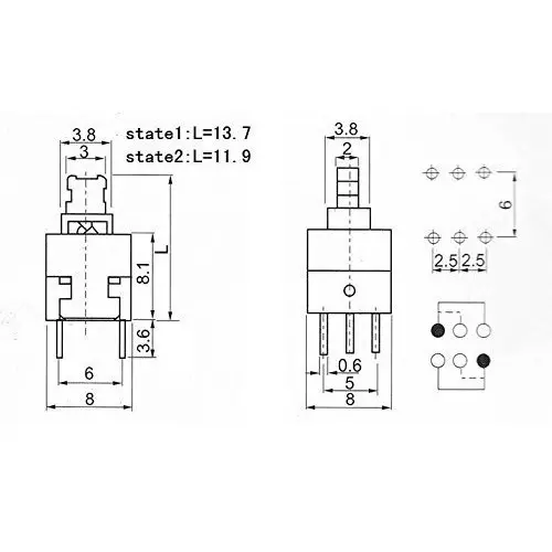invento-pcb-mount-tactile-push-button-switch-self-latching-locking-dpdt-6-pin-dip-7-x-7-mm-8-pcs-blue