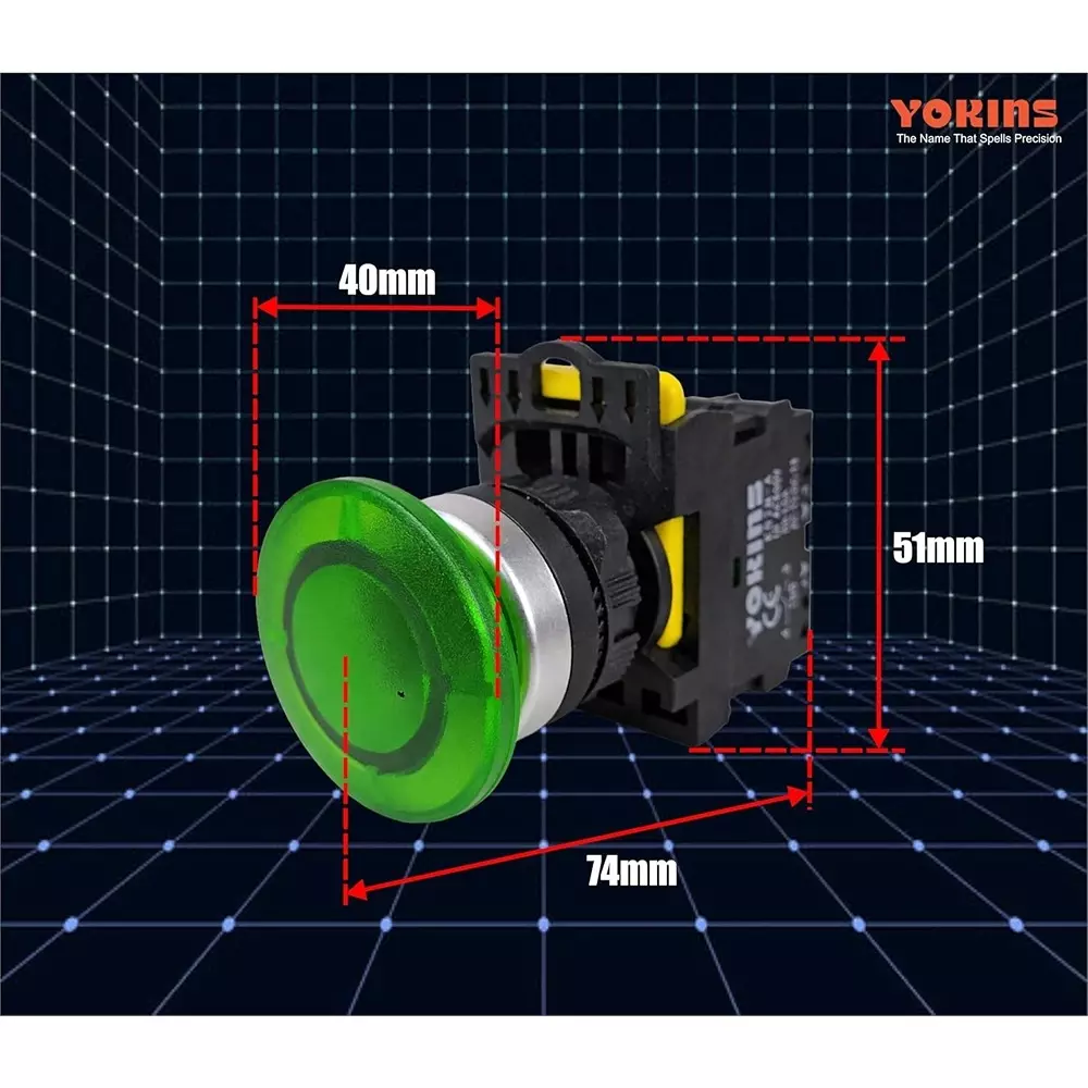 yokins-illuminated-mushroom-push-button-switch-22-mm-mounting-hole-diameter-220-v-ac-operating-voltage-with-led-indicator-green