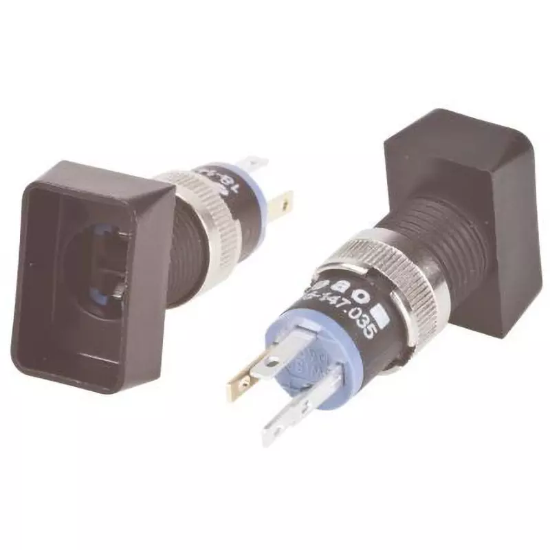 EAO Pushbutton Switch [Contact] 100 @ 42 V Rated Current, 18-247.035