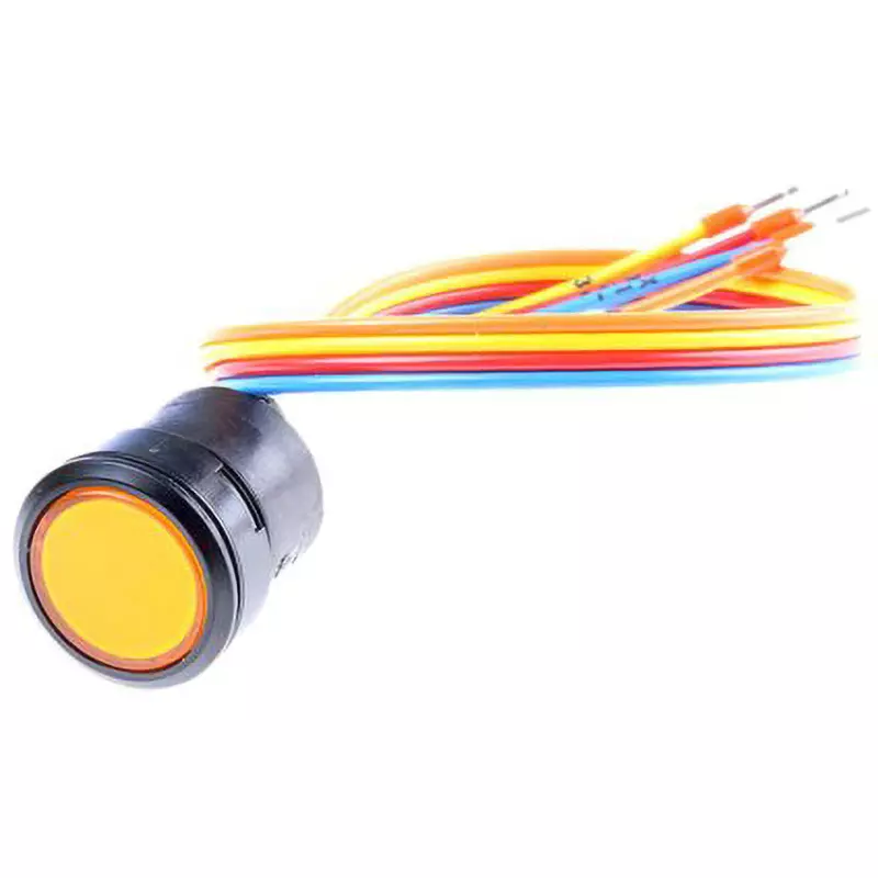 EAO Pushbutton Switch 100 mA @24 V DC Contact Rated Current Momentary Switch Operation Panel mount, EUK-762-2470.0001