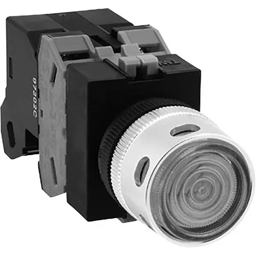 IDEC TW Illuminated Push Button Switch Red with Protruding Full Guard, AOLFW21611DR