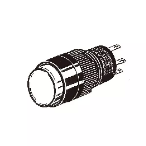 Omron Small Pushbutton Switch Φ12 mm Mounting Hole Diameter, A3CT-90B0