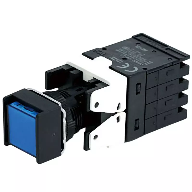 Omron Momentary Quick Connector Pushbutton Switch Φ16 mm Mounting Hole Diameter, A16-AAM-2S