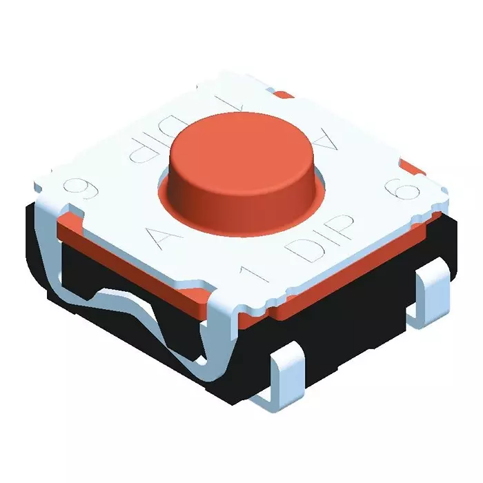 MULTICOMP PRO Tactile Switches TACTILE SWITCH, 0.05A, 32VDC, ILLUM, SMD, MP000715 (Pack of 5)