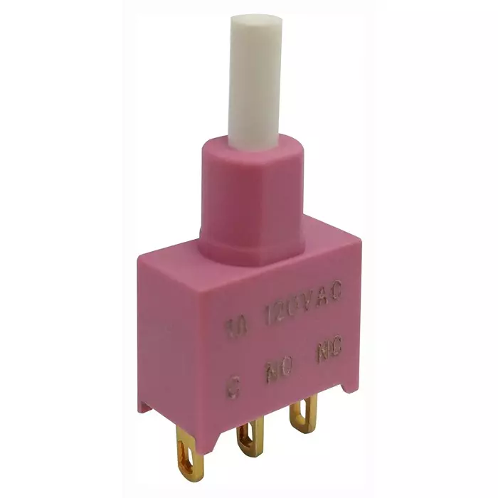 MULTICOMP PRO Standard Pushbutton Switches PB SWITCH, SPDT, 1A, 120VAC/38VDC, PANEL, MP-PB8-AA00B1GE-2.