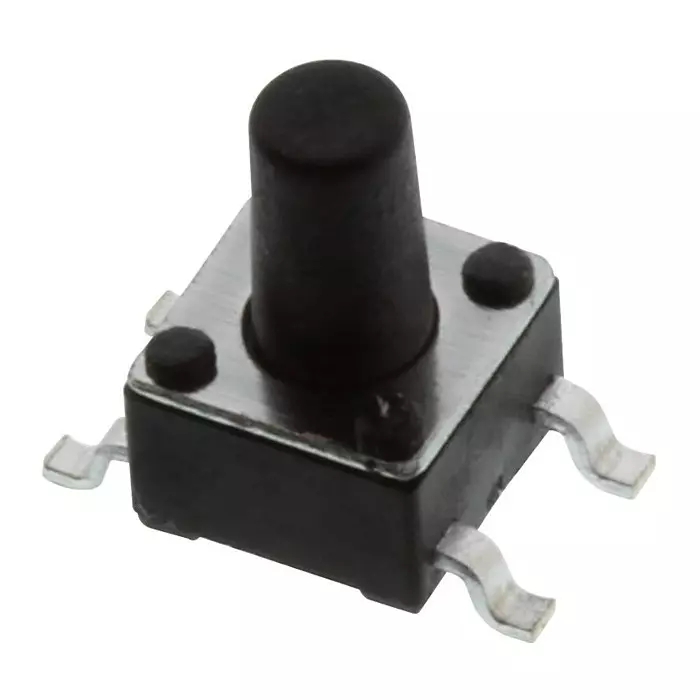 E-SWITCH TACTILE SW, SPST, 0.05A, 12VDC, SOLDER, TL3305CF160QG.