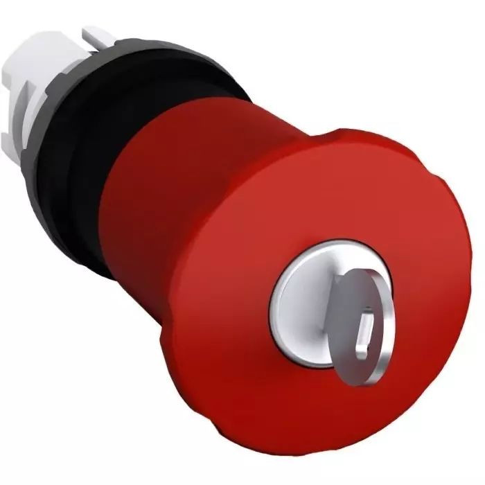 ABB 1SFA Series, Key Release, Emergency Stop Push Button Head, 1SFA611525R1101MPEK4-11R