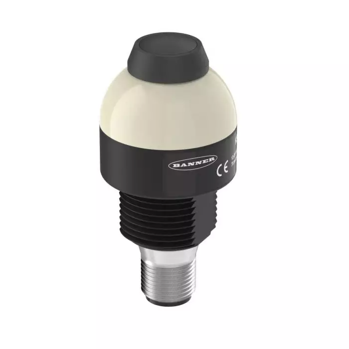 Banner K30 Series Illuminated Push Button Switch, Momentary, Panel Mount, 22 mm Cutout, SPST, 30V dc, IP67, K30LGRYPPB2Q
