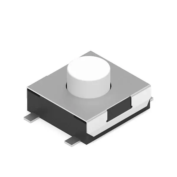WURTH ELEKTRONIK Tactile Switch Non-Illuminated Solder Pad Termination 50 mA Round Actuator 12 V DC, 430471035826