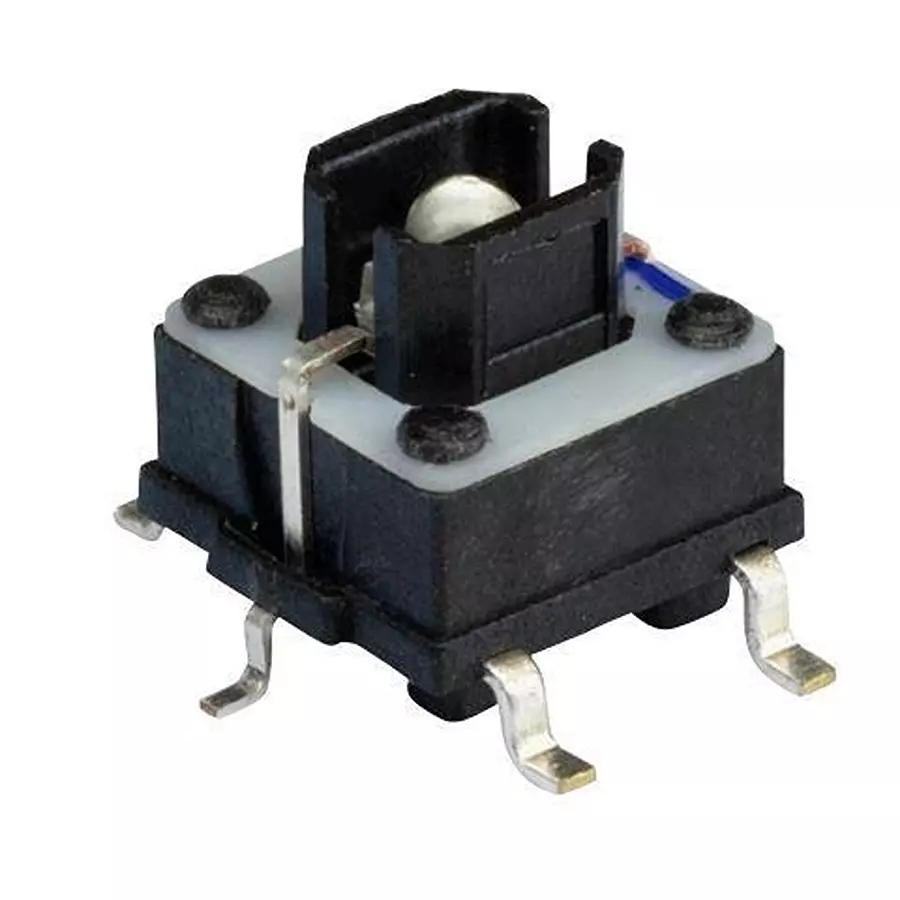 Same Sky Tactile Switch Illuminated SMD/SMT Termination 50 mA 12 V DC, TS26-68-25-RG-260-SMT-TR