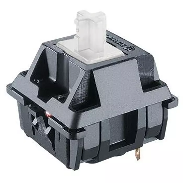 Cherry Standard Switch Non-Illuminated PC Pin Termination 10 mA Without Cap Actuator 12 V DC, MX1A-C1NW