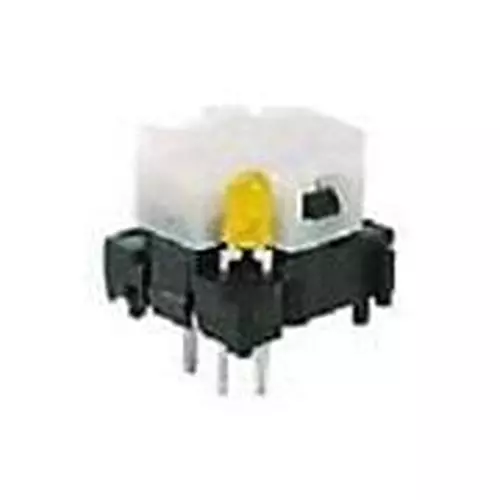 MARQUARDT Standard Switch Illuminated PC Pin Termination 100 mA Square Actuator 28 V DC, 6425.3121