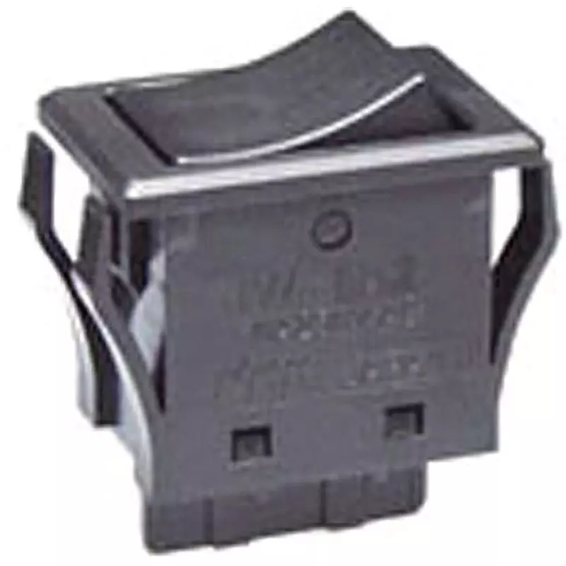 NKK SWITCHES Rocker Switch L Type 1 Pole, JW-L12RKK