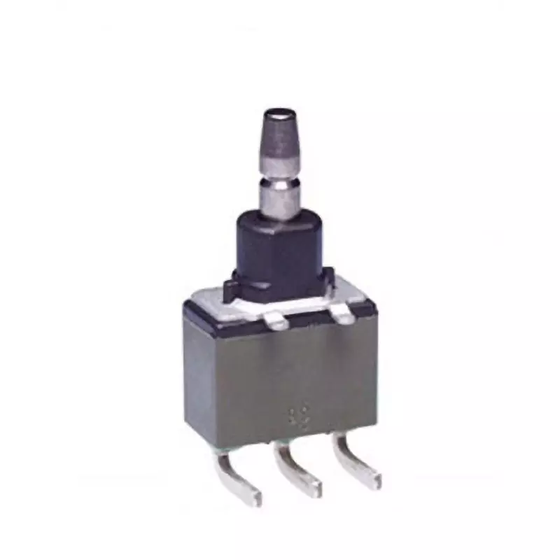 NKK SWITCHES M2 Push Button Switch Printed Circuit Board Right Angle Single Pole Double Throw, M2B-15ABH2