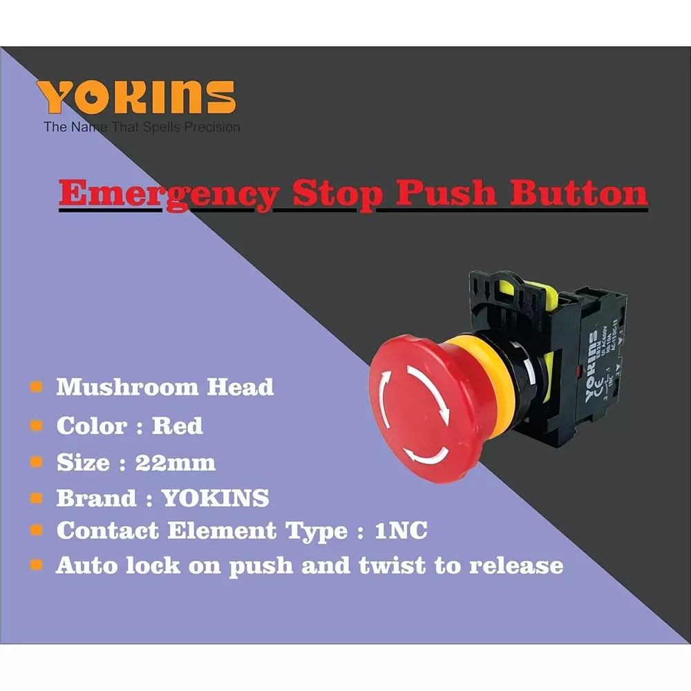 emergency-stop-push-button-eb2m-a-01-zs-22mm-red-color-with-auto-lock-on-push-twist-to-release-with-1nc-copper-silver-contacts