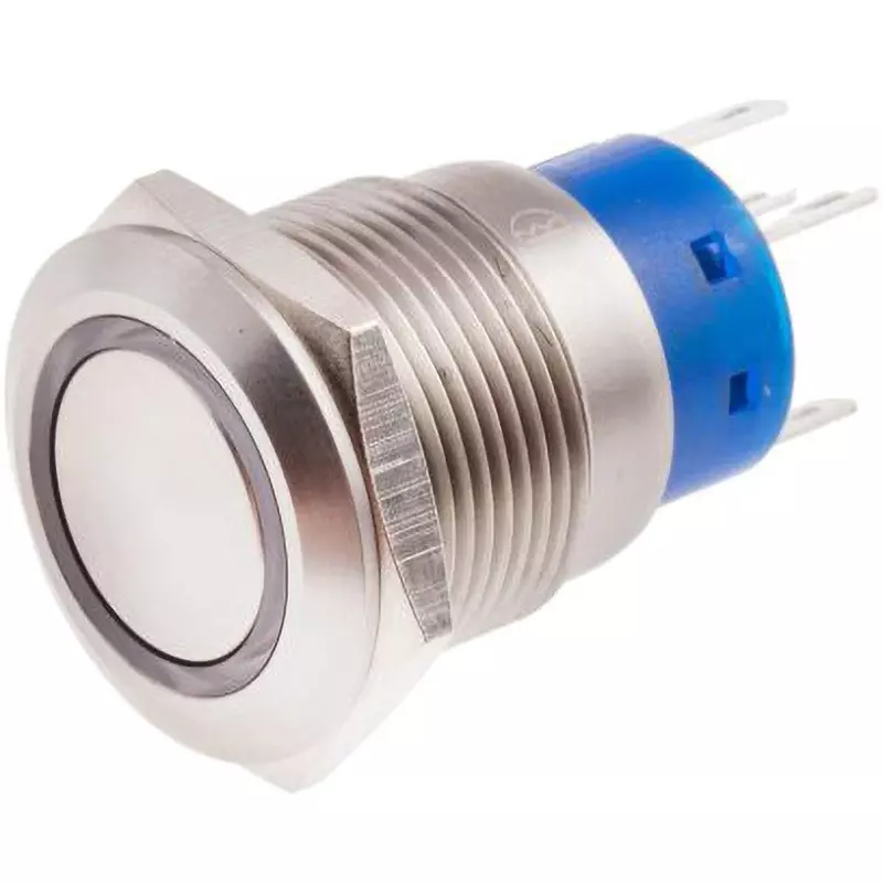 RS PRO Push Button Switch AC 250 V Rated Voltage Round Type Actuator, 111-3891