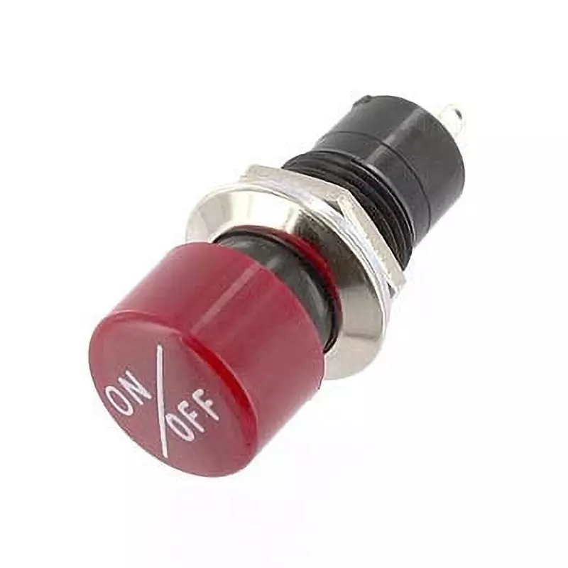 MIYAMA ELECTRIC Push Button Switch Single pole single throw AC 250 V-3 Amp, MS028-R