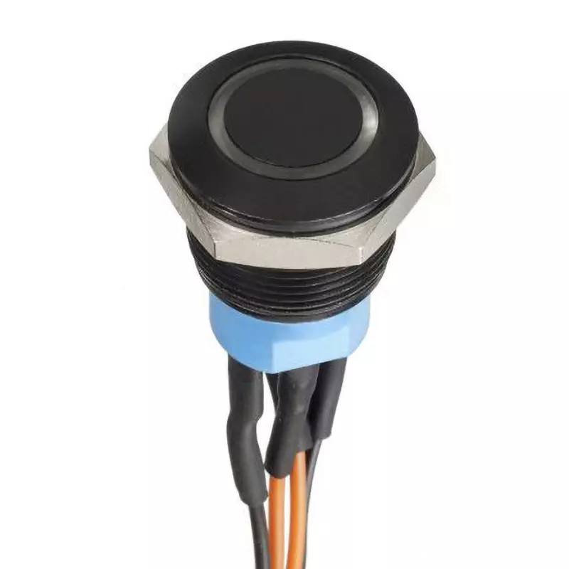 APEM Push Button Switch 30 V DC Rated Voltage 2-Pole On/Off Switch, AV9002F1020270K