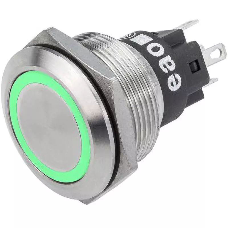 EAO Pushbutton Switch 3 Amp Contact Current Rating 240 AC/ DC Rated Voltage, 82-6151.1136