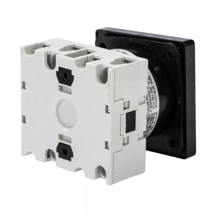 Lovato 1P 3 Position 60° Changeover Cam Switch, 690V (Volts), 20A, Short Black Handle Actuator, GX2051U