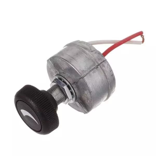 Cole Hersee Rotary Switch Non-Illuminated Wire Lead Termination 7 Amp Knob Actuator 12 V DC, 74601-01