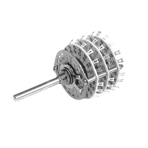 ELECTROSWITCH Rotary Switch Non-Illuminated 100 mA 28 V DC 125 V AC, D8G0217N