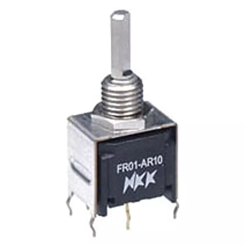 NKK SWITCHES Dip Rotary Switch PC Terminal, FR01-AR10PB-ST (Pack of 25)