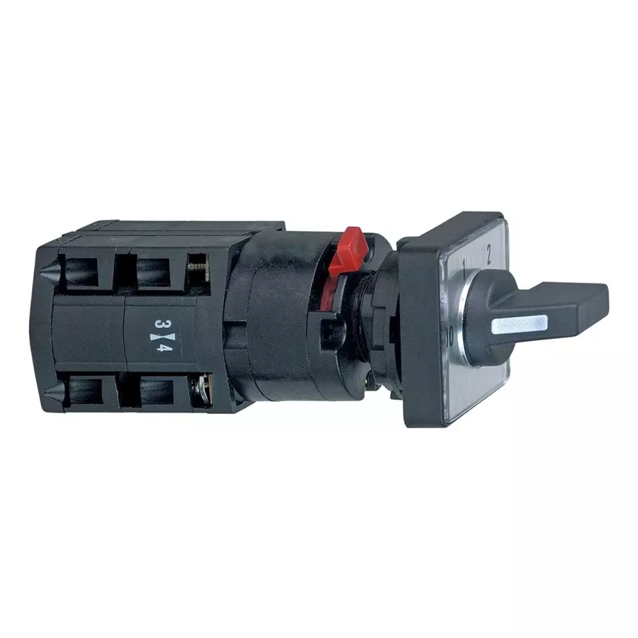 SCHNEIDER ELECTRIC Rotary Switches ROTARY SWITCH, 1 POLE, 10A, 400V, 60DEG, K10B011UCH