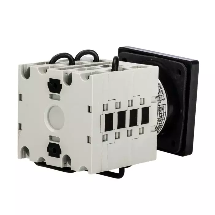 Lovato 3 Position 60° Dahlander Motor Control Cam Switch, 20A, Short Black Handle Actuator, GX2013U