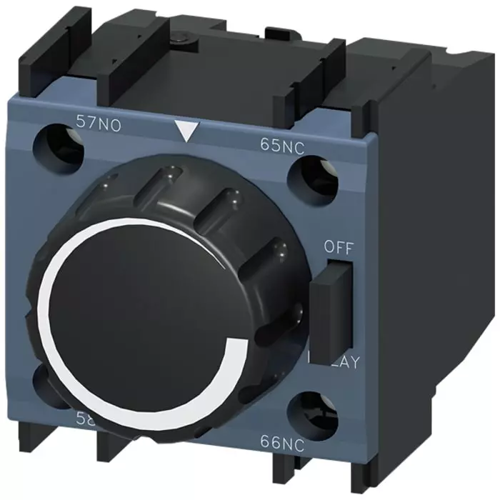 Siemens 3RT2927 1 NO + 1 NC Rotary Switch, 6A, 3RT2927-2PR01