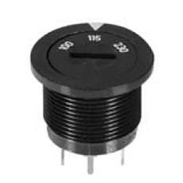 SCHURTER Rotary Switch Non-Illuminated Solder Lug Termination 6.3 Amp, 33.4208