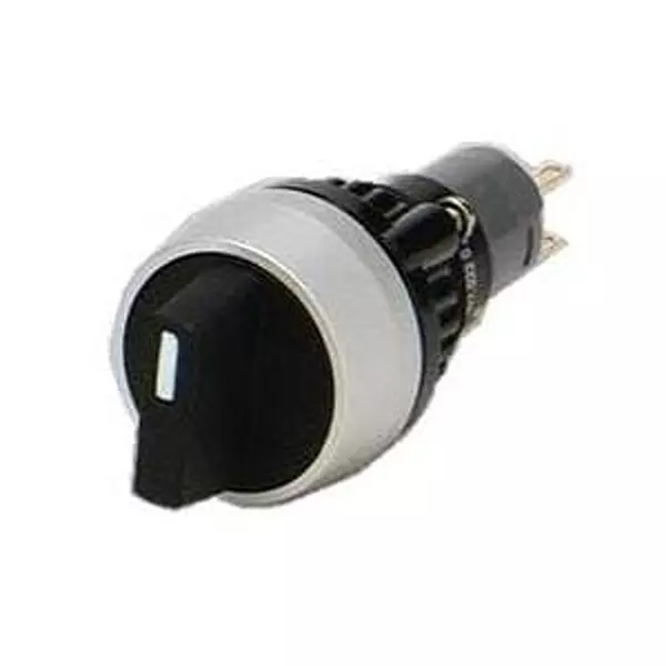 EAO Rotary Switch Non-Illuminated Solder Pin Termination 5 Amp Knob Actuator 220 V DC, 14-507.0250