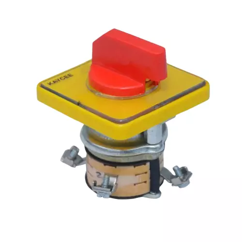 Kaycee AC/DC Rotary Switch Two Way, No Off 90° 16 Amp Three Phase, RPM1410A/LM