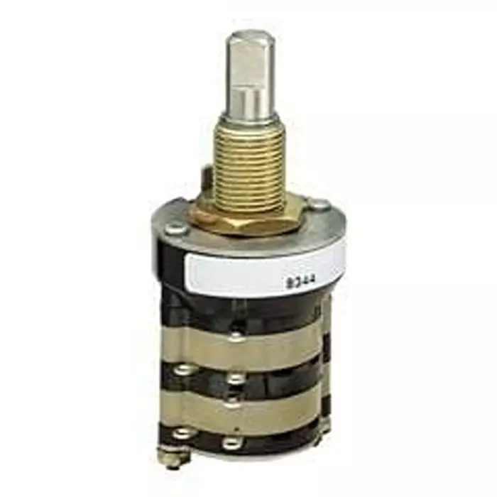 GRAYHILL Rotary Switch Non-Illuminated Solder Lug Termination 1 Amp Flatted Actuator 28 V DC, 44H30-05-1-07N