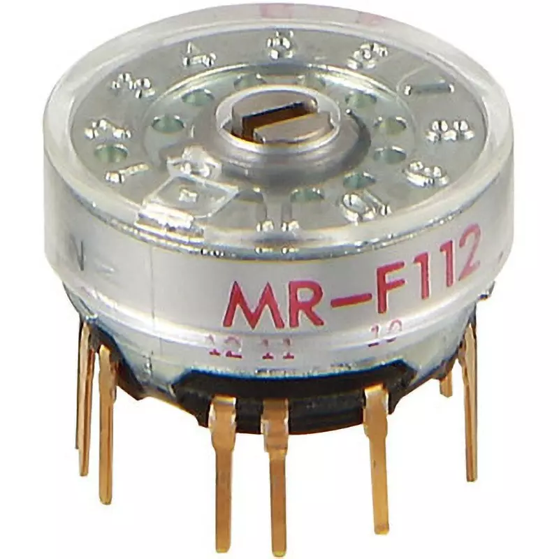 NKK SWITCHES Rotary Switch -10 to 70℃ Operating Temperature Range, MR-F112