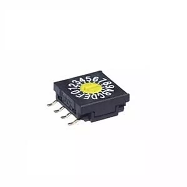NKK SWITCHES Coded Rotary Switch SMD/SMT Rotary Actuator 16 Position, FR02FC16P-R
