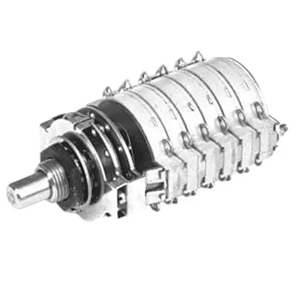 ELECTROSWITCH Rotary Switch Non-Illuminated Solder Lug Termination 350 mA, M4D0406N-9602