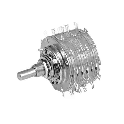 ELECTROSWITCH Rotary Switch Non-Illuminated Solder Lug Termination 25 Amp, C7D0124N-C