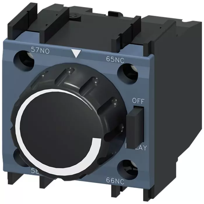 Siemens 3RT2927 1 NO + 1 NC Rotary Switch, 6A, 3RT2927-2PR11