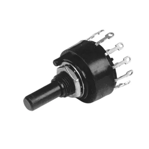 ELECTROSWITCH Rotary Switch Non-Illuminated Solder Lug Termination 1 Amp 28 V DC, C5P0304N-A