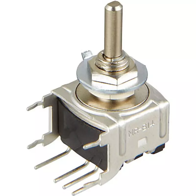 NKK SWITCHES Rotary Switch Single Pole, MR-B14H4