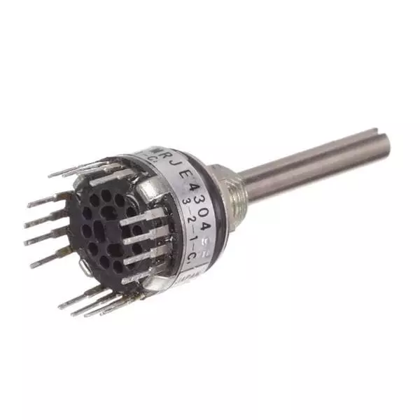 TE CONNECTIVITY Rotary Switch Non-Illuminated, MRJE4304