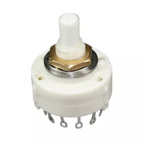 LORLIN Rotary Switch Non-Illuminated SMD/SMT Termination 150 mA Spindle Actuator 24 V DC, CKS1461